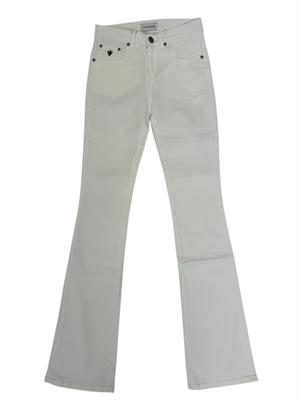 VICTORY GATE PANTALONE PATTI FLARE WHITE